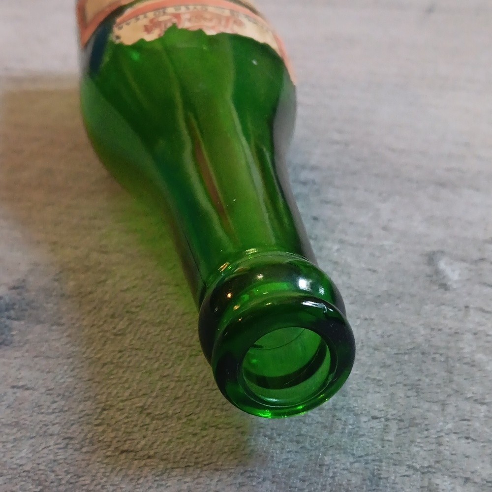 1930s Pepsi-Cola Green Glass Bottle, Double Dot : Soda Pop 30s Vintage Antique - Picture 7 of 9